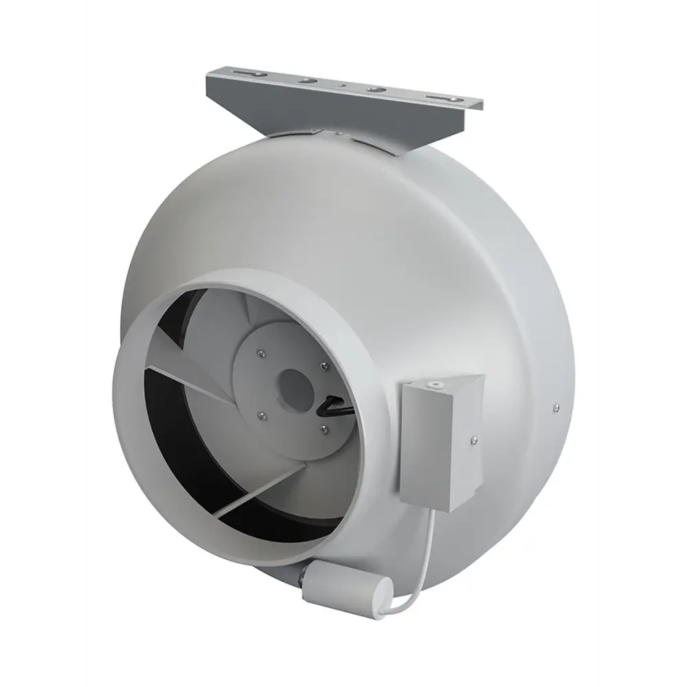 Вентилятор канальный центробежный Era Pro Cyclone D200 мм 55 дБ 900 м3/ч цвет белый STLM-2051913 - Вид №2