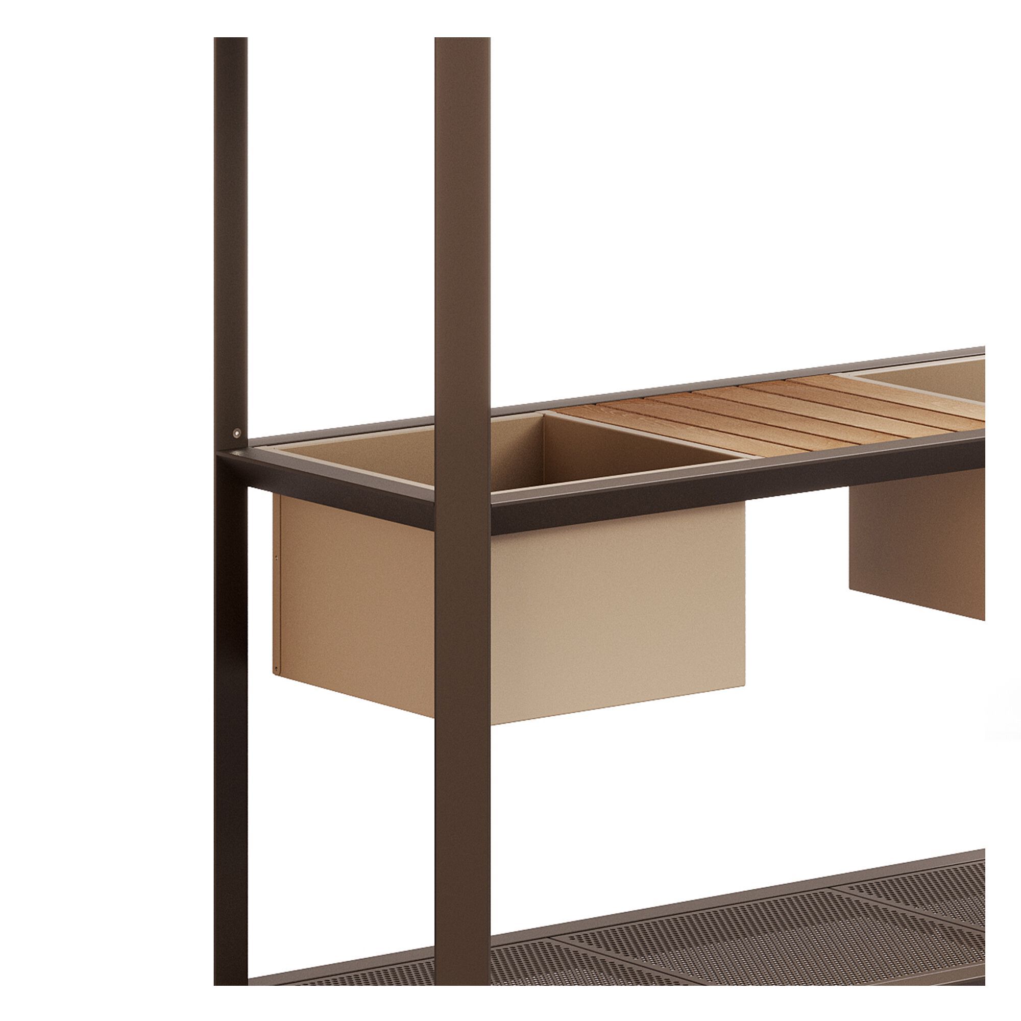 Оцинкованный листовой садовый контейнер emu CAMALEON ARCH-00071456 - Вид №1