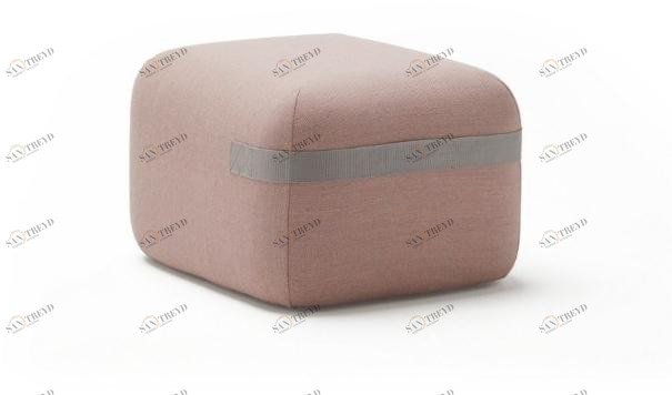 Viccarbe Пуф из ткани на колесиках Season Sem50/60 - semr50/60