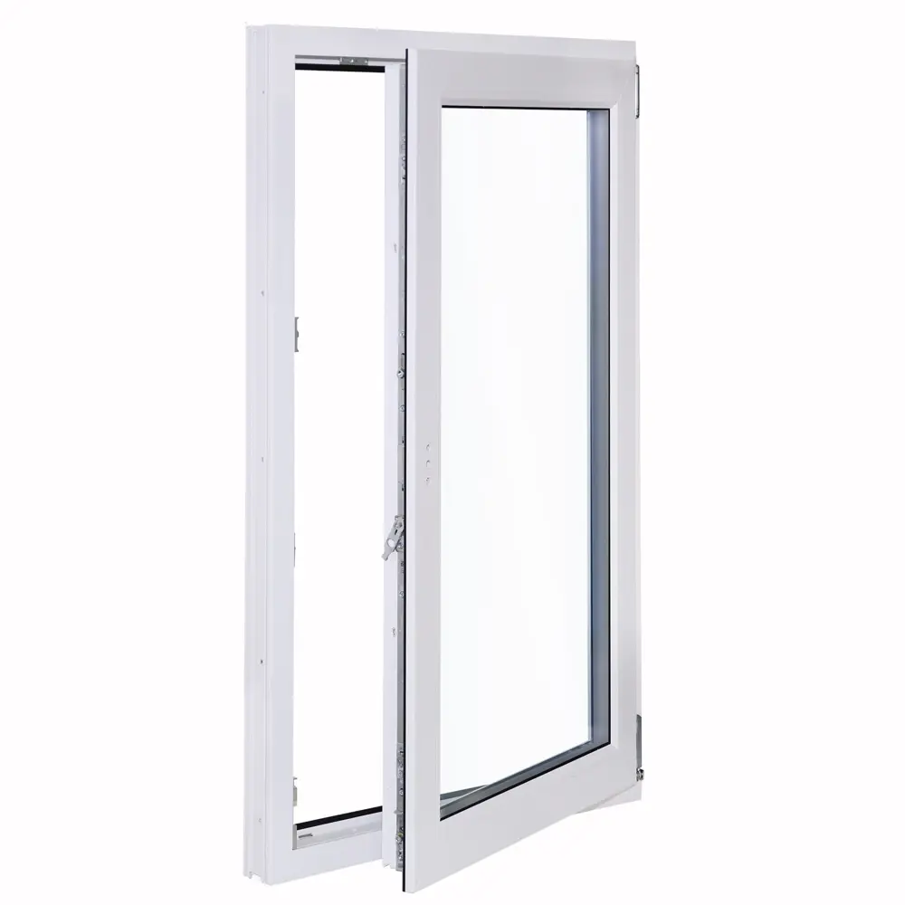 Окно пластиковое ПВХ Deceuninck одностворчатое 1170x600 мм (ВxШ) правое однокамерный стеклопакет белый/темный дуб STLM-2028281 - Вид №4