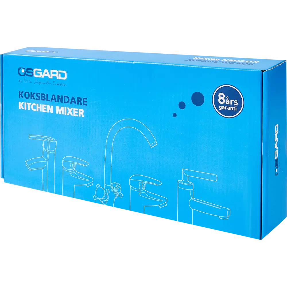 Кухонный смеситель Osgard черный с экономичным аэратором 86757707 Gron STLM-0071297 - Вид №9