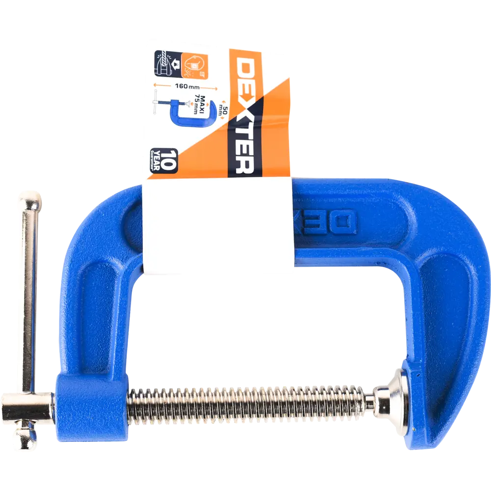 G-образная струбцина Dexter для надежной фиксации заготовок 82305126 STLM-0024289 - Вид №3