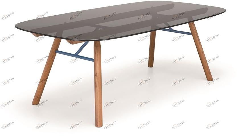 Midj Прямоугольный стол из хрусталя Suite sun-id-1441282