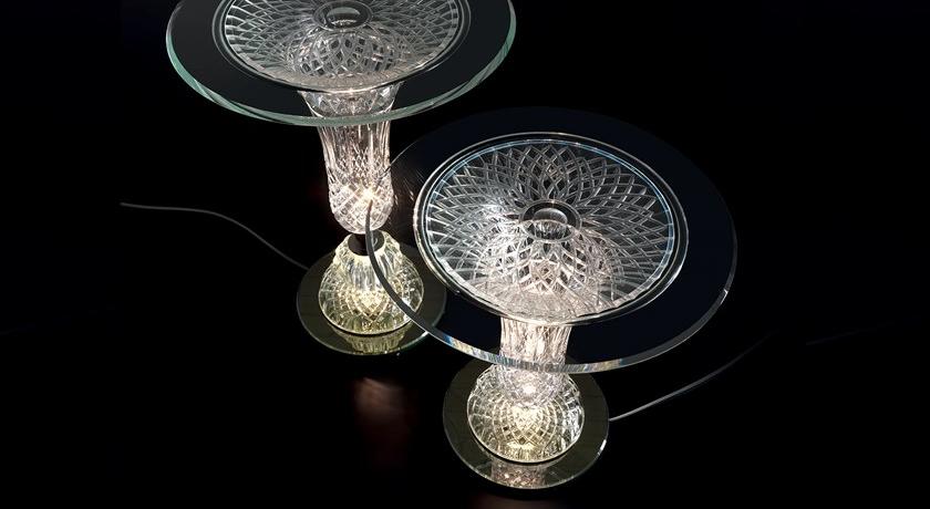 Reflex Круглый стеклянный журнальный столик Palazzo ducale sun-id-1412342 - Вид №3