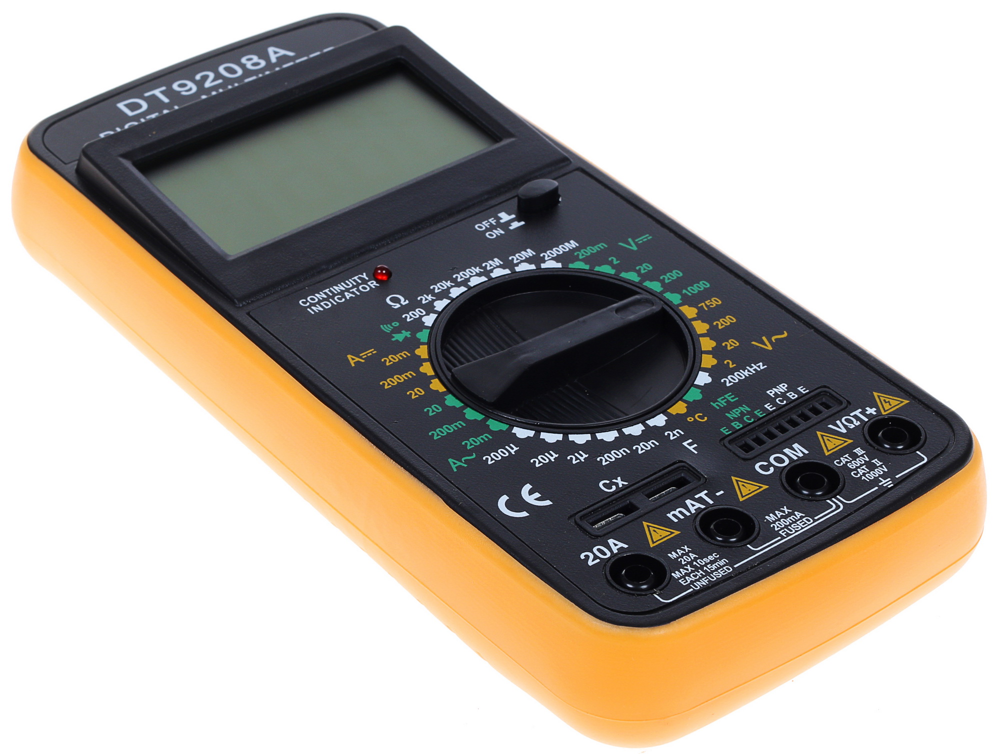 Мультиметр TEK DT 9208A 1118129 STDN-0139283 - Вид №2