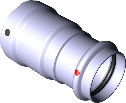 718 824 Модель 4213 Трубопроводные системы  Megapress  Переходники/​переходные угольники Santreyd  - Вид №2