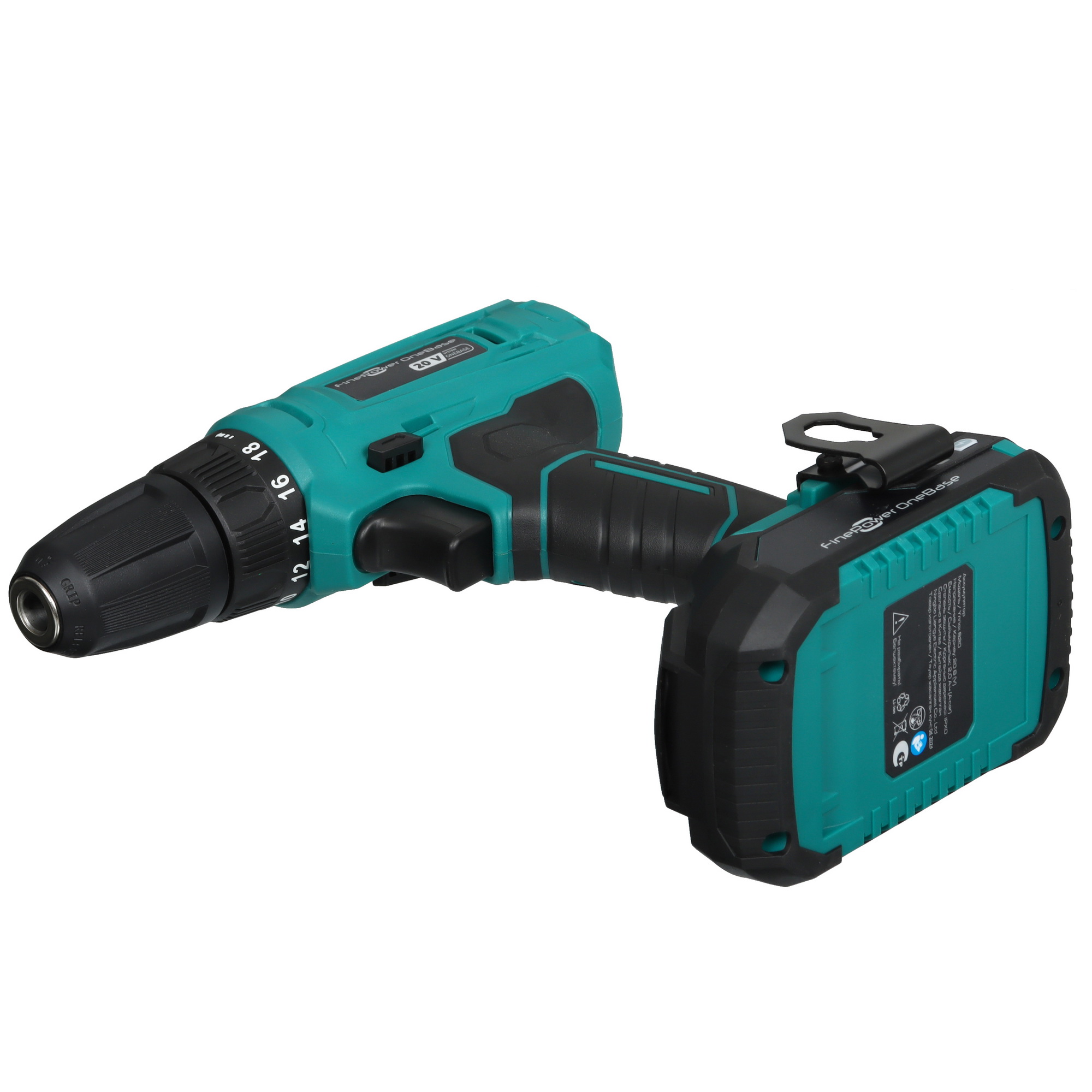Дрель-шуруповерт FinePower OneBase CDBR30 OneBase20 5433151 STDN-0076151 - Вид №6