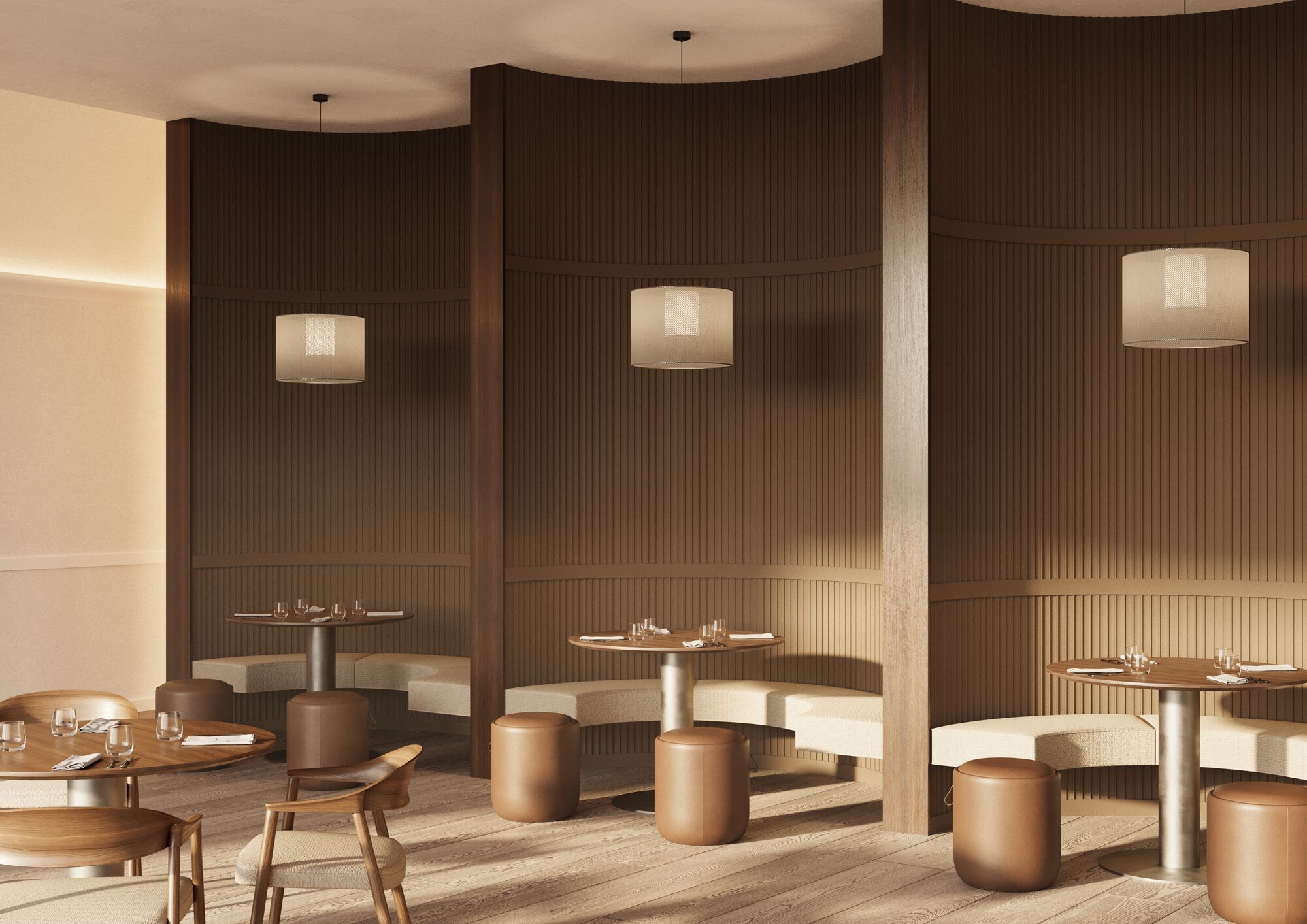 Модульное трехмерное полиуретановое покрытие для интерьера NOËL & MARQUET ARSTYL® ARCH-00105972