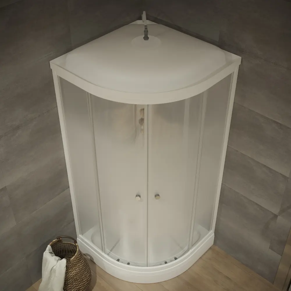 Душевая кабина Santreyd Triton Light с угловой конструкцией и раздвижными дверями 89373153 Лайт STLM-1531303 - Вид №5