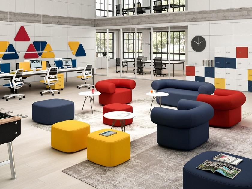 Quadrifoglio Кресло из ткани с подлокотниками Abbey sun-id-1512450 - Вид №2