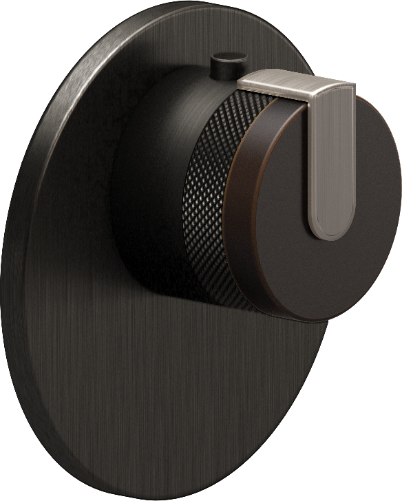 E-8027-R1OBE-L1BNi-BOX-T Термостатический переключатель 3/4-Внешняя часть GRAFF MOD+