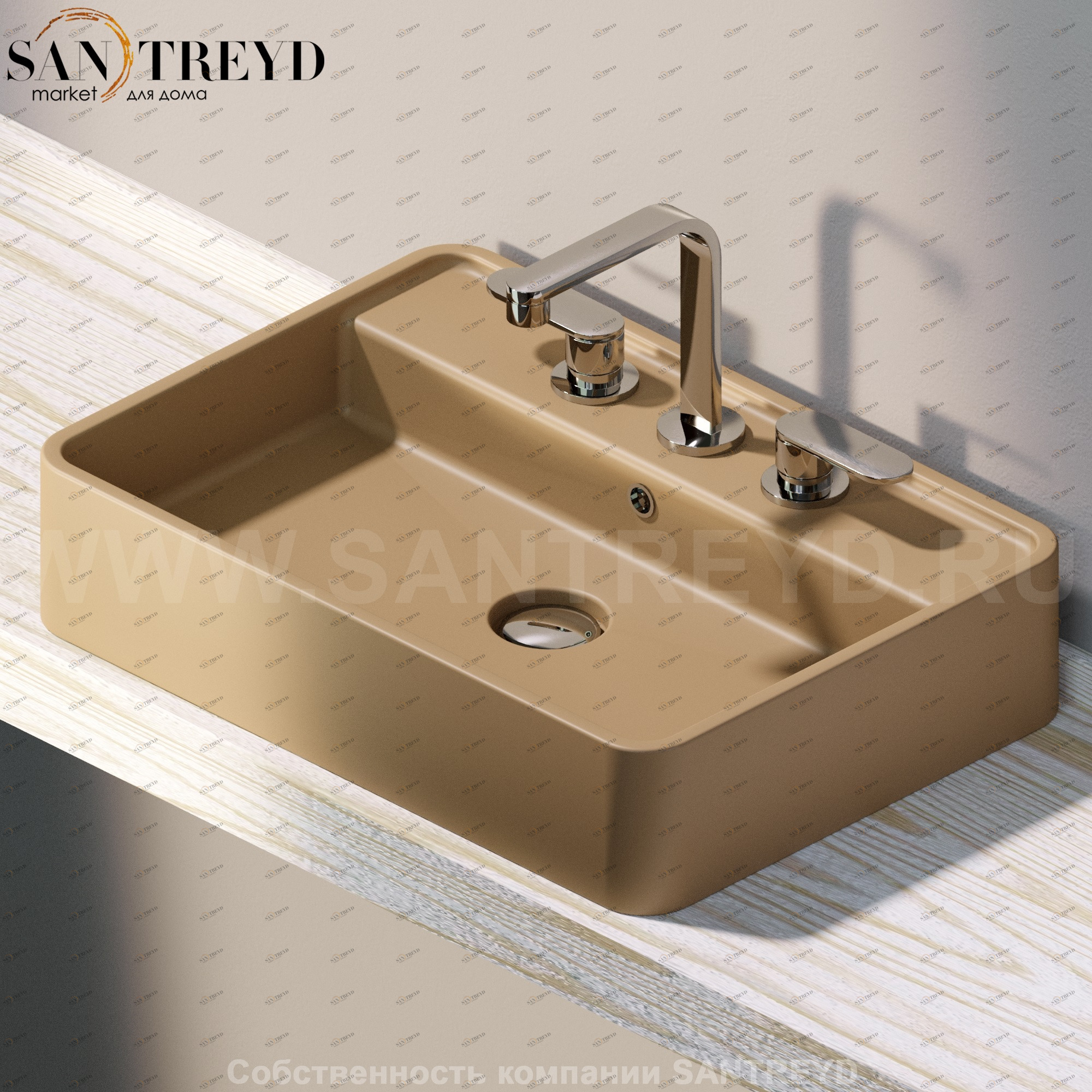 MW60PR9004 Накладная раковина на столешницу  прямоугольная Ceramica Flaminia Miniwash