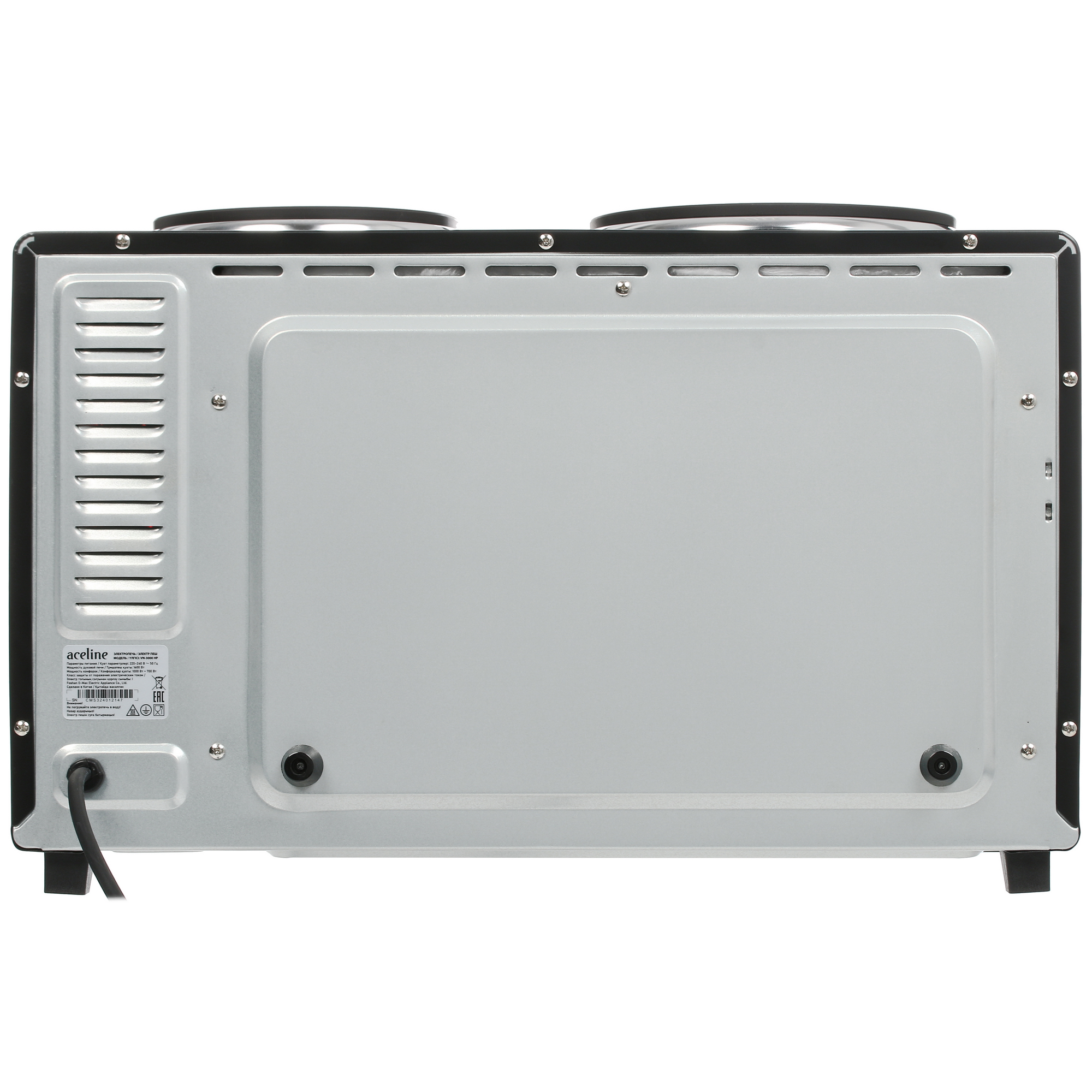 5416488 Мини-печь Aceline VN-3000 HP черный STDN-0032882 - Вид №7