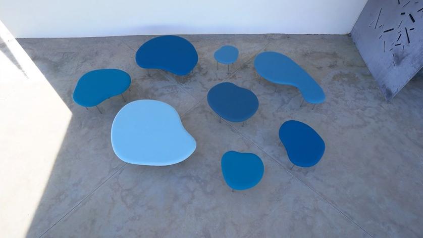 Capdell Мягкая скамья из ткани Droplets sun-id-1362147 - Вид №8