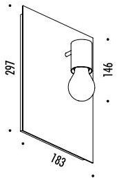 DAVIDE GROPPI Галогенный бра из металла sun-id-1512719 - Вид №4