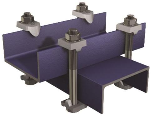 ArtSteel Зажим скобы для анкеровки металлических конструкций Steel to steel Santreyd sun-id-1346947 - Вид №18