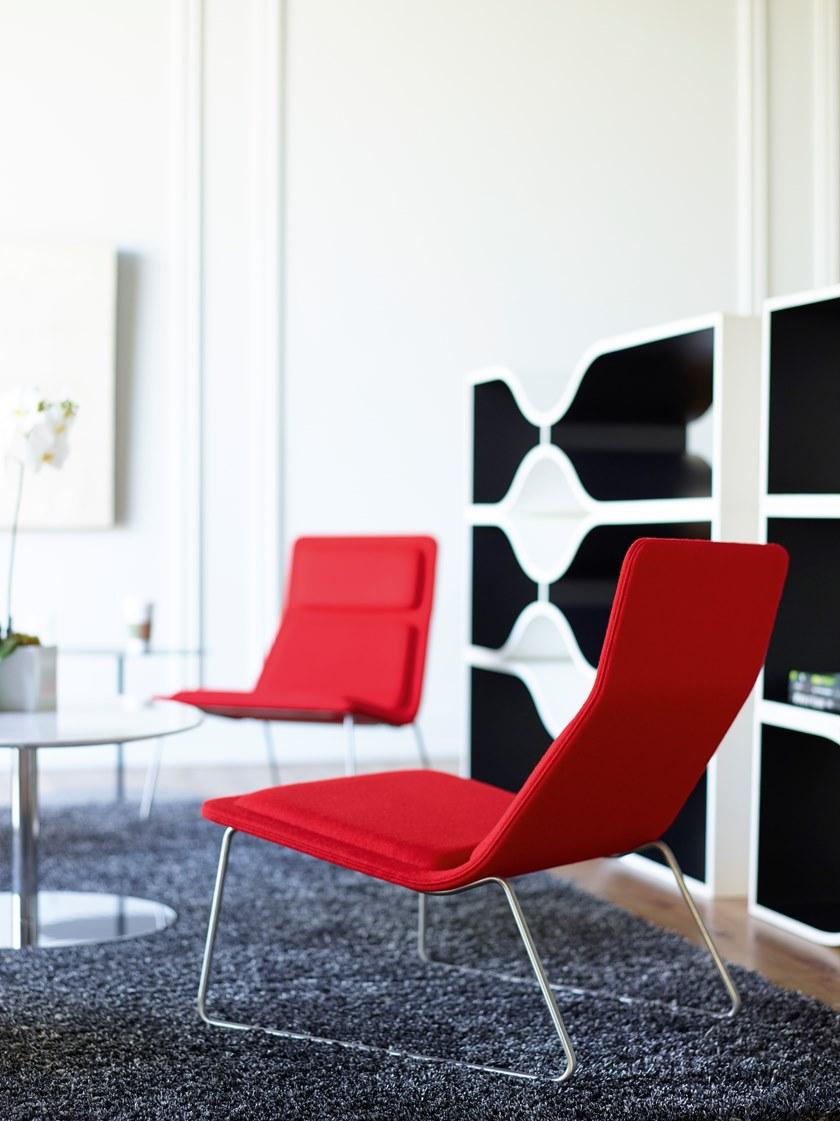 Cappellini Санное кресло из кожи Low pad sun-id-1356423 - Вид №3