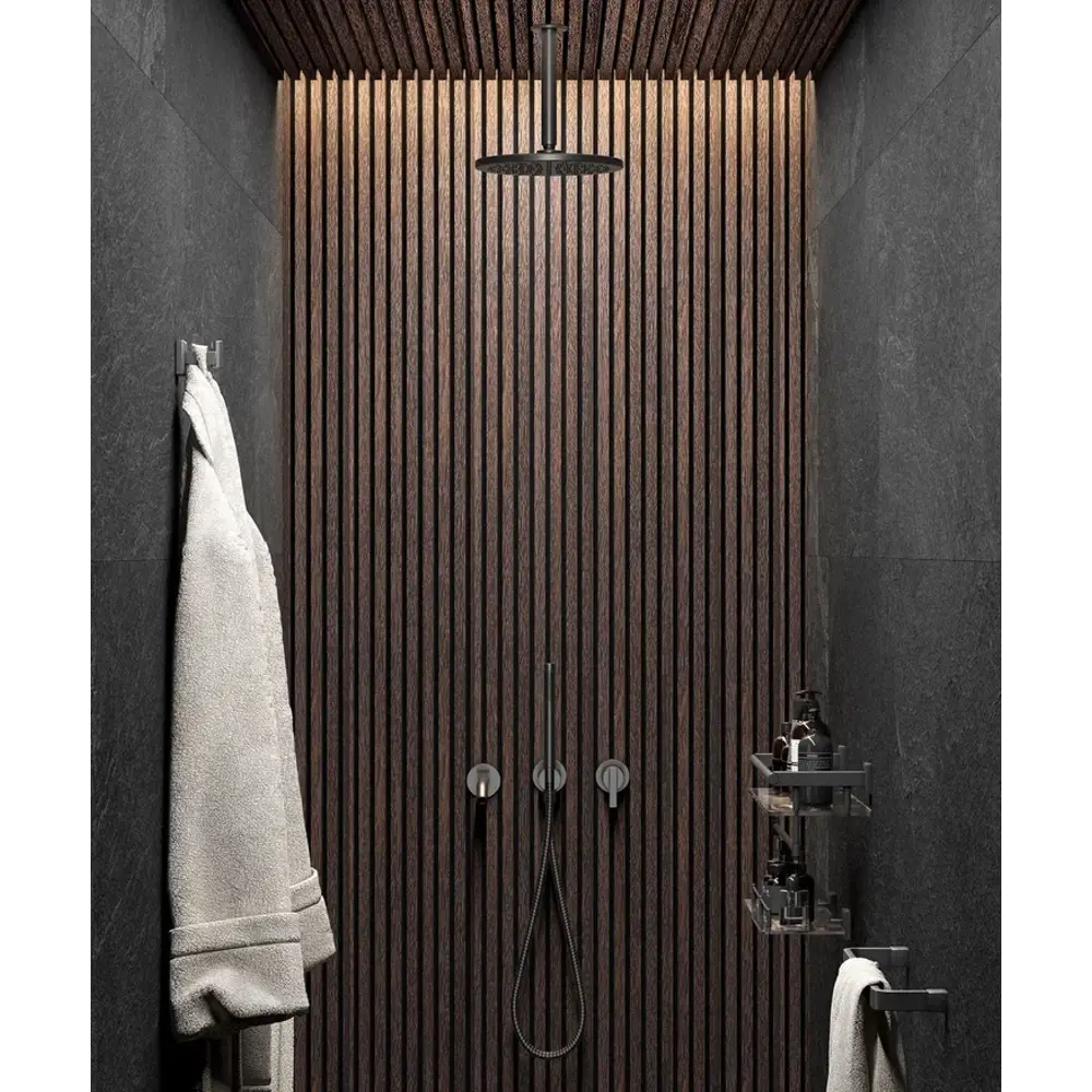 Рейка настенно-потолочная полистирол ударопрочный Decor-Dizayn 611-93 венге 20x30x3000 мм 85473625 STLM-2063171  - Вид №4