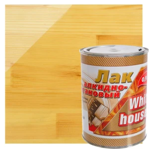 Лак алкидно-уретановый полуматовый White house 0.9 л 13799915 STLM-2052495