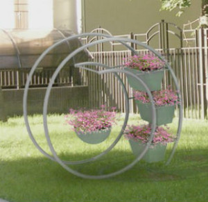 UL101-VO.F УЛИТКА, цветочница декоративная с термочашами, цветочными ящиками LAB.Space