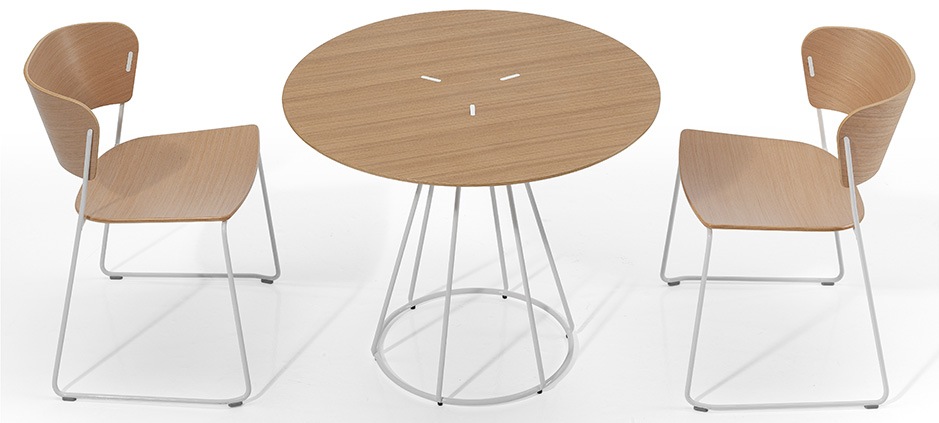 004046 Круглый стол INCLASS Arc Santreyd