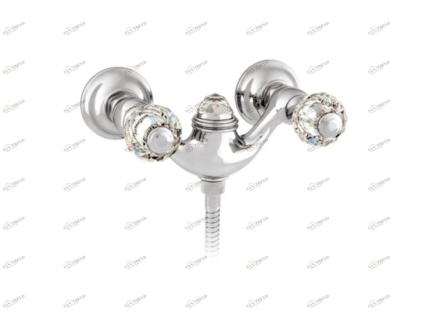038119.S00.50 Смеситель для душа с кристаллами сваровски Яркий хром Mestre Indica