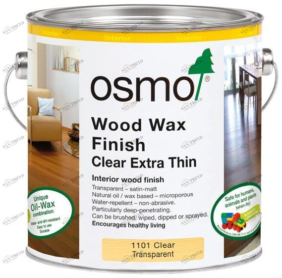 Osmo Твердый бесцветный масляный воск для дерева  1101 