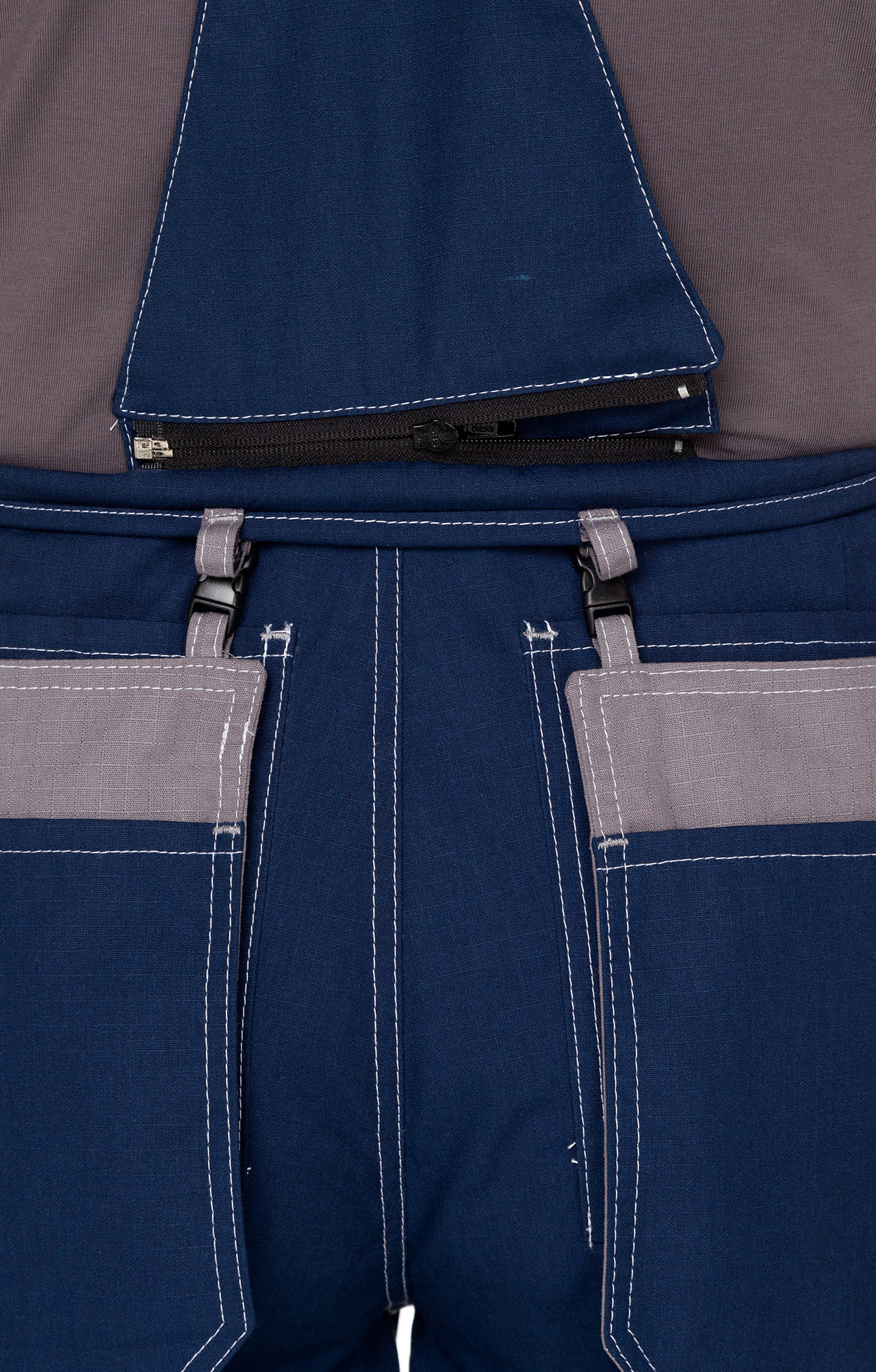 68832 Костюм "Прогресс" темно-синий с серым  Летняя спецодежда  размер 44-46/170-176  - Вид №19