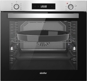 9125094 Электрический духовой шкаф Simfer B6EM69070 серебристый