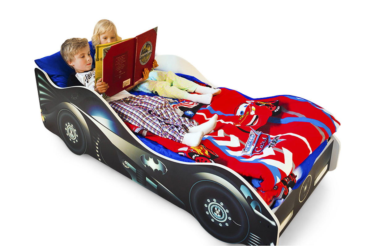 Детская кровать-машина "Бэтмобиль" БЕЛЬМАРКО  326753 Черный Santreyd  - Вид №3