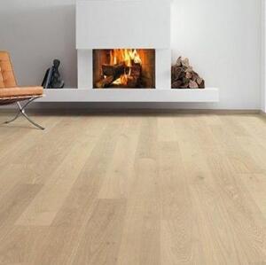 Паркетная доска Haro 4000 Series Top connect Пуро песочный, Маркант Дуб Рустик с брашью (Текстурированная) 2200х180 мм.