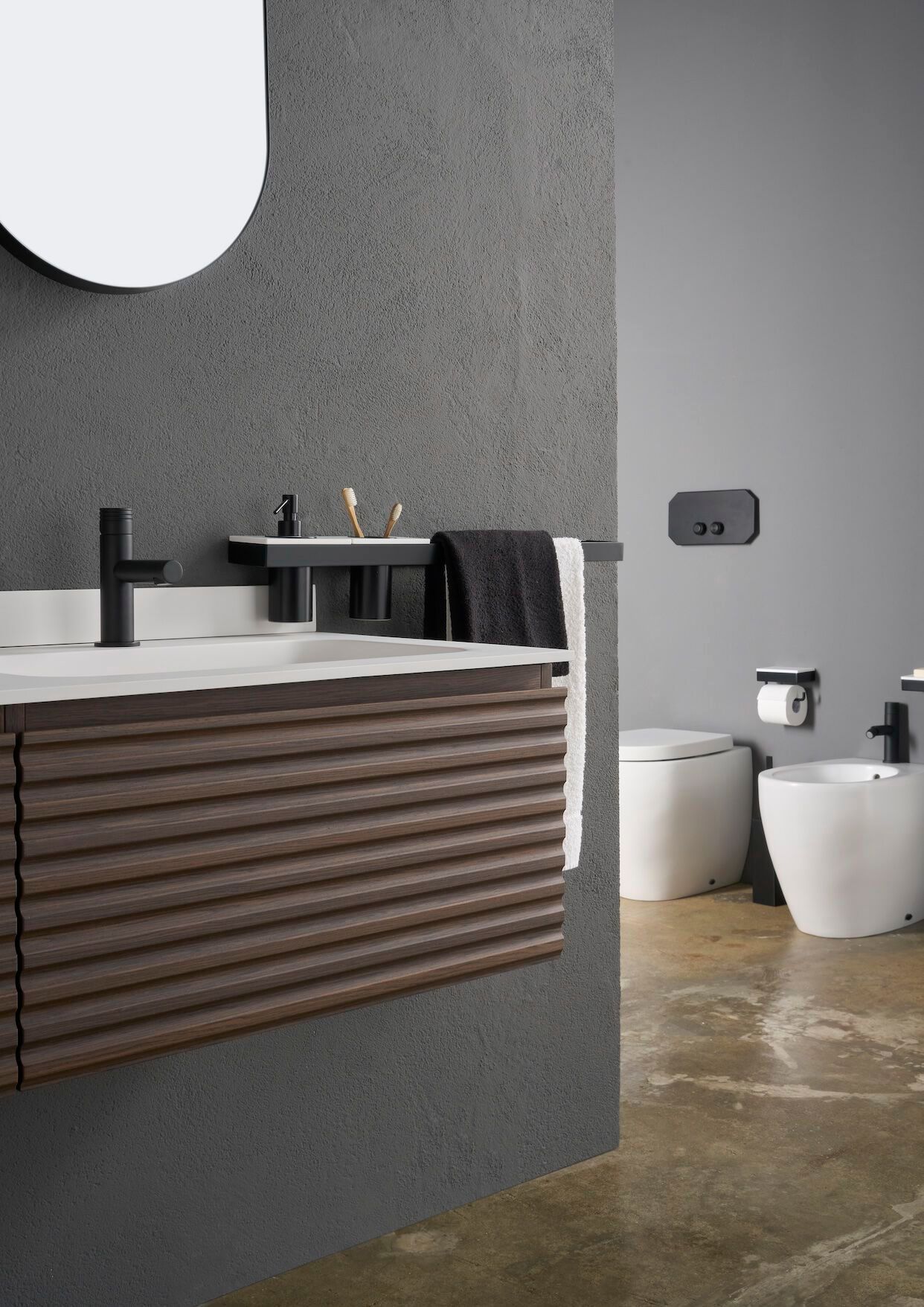 Полная мебель для ванной комнаты Gaia Mobili Contemporary ARCH-00035334 - Вид №2