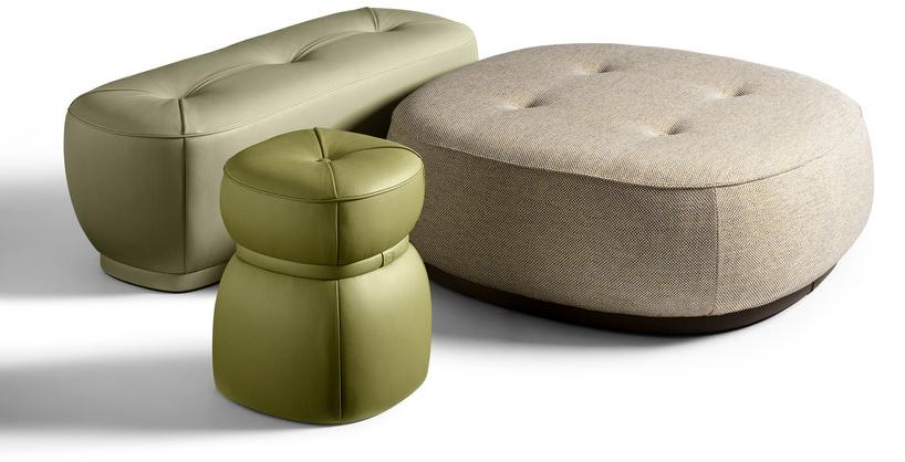 Poltrona Frau Пуф из мягкой ткани La collezione - divani e poltrone sun-id-1515786 - Вид №2