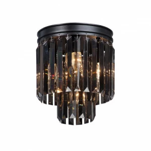 Потолочная люстра Vitaluce V5155-1/3+1PL VITALUCE ДВУХЪЯРУСНЫЕ 194257 Черный