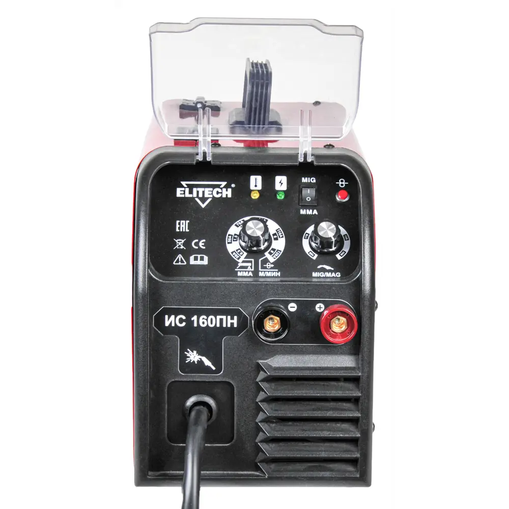 Сварочный аппарат инверторный Elitech 160ПН E1703.002.00, 120 А, 3.2 мм STLM-2013963 - Вид №5