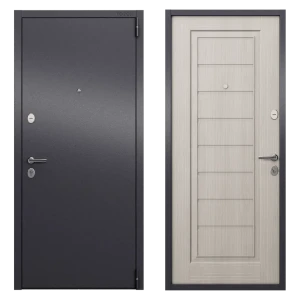 Дверь входная металлическая Альта 86x205 см правая белое дерево