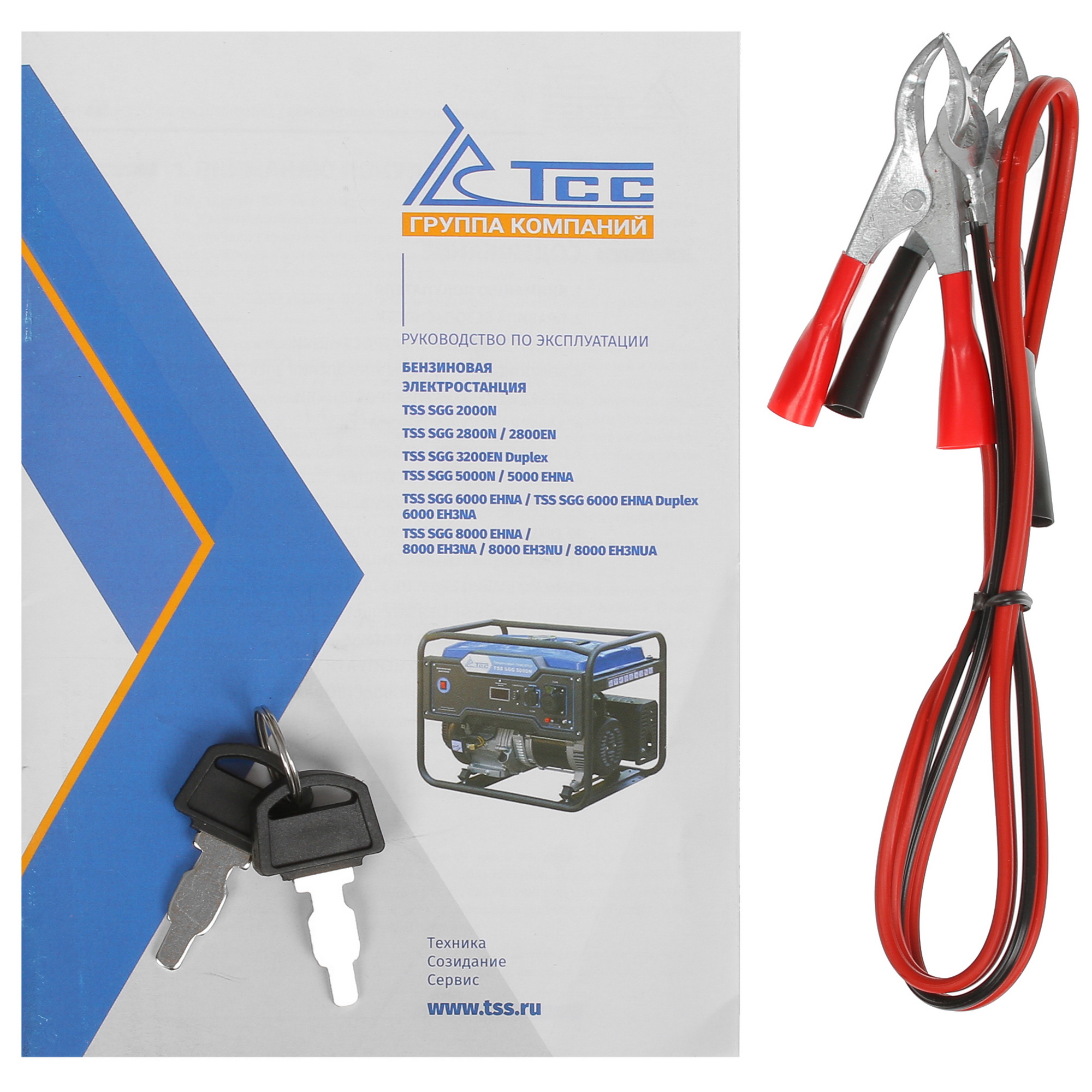 Электрогенератор   бензиновый ТСС SGG 6000EHNA Duplex 9040428 STDN-0050677 - Вид №10