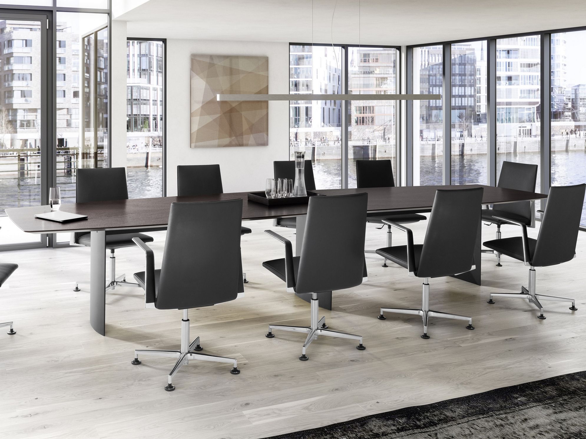 Прямоугольный стол для совещаний Spiegels .time air ARCH-00030984 - Вид №1