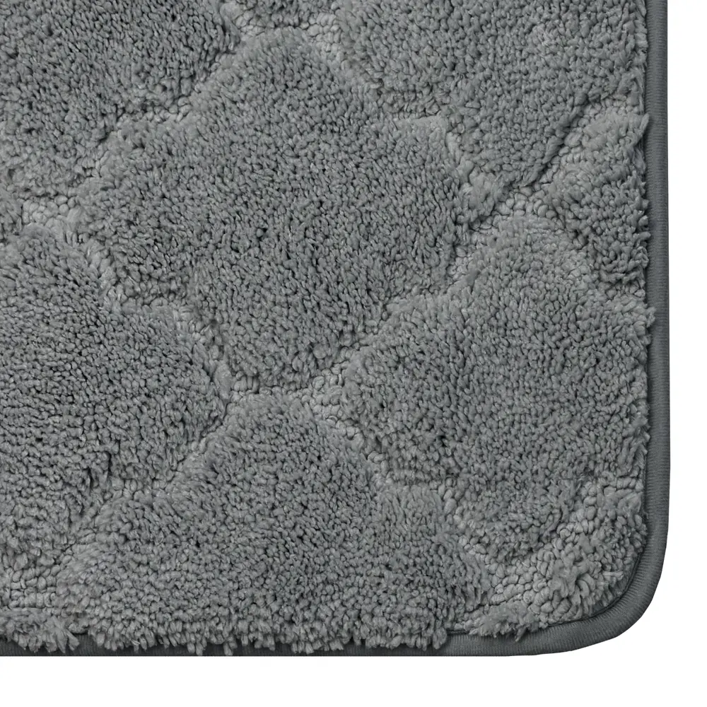 BATH PLUS Лана — коврик для ванной графитовый 70×120 см 89380467 STLM-1578743 - Вид №2