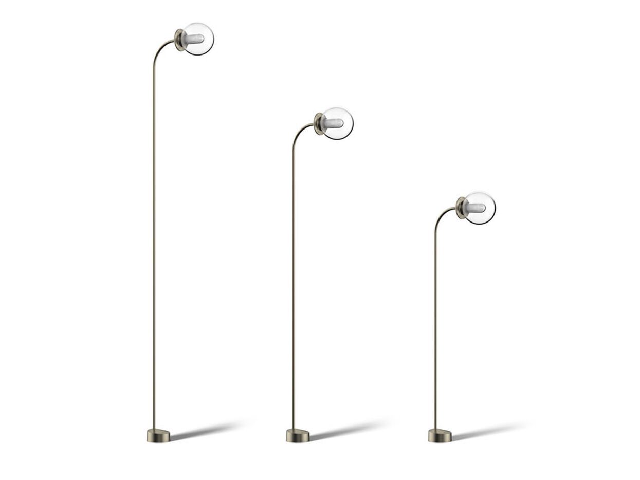 Стальной и стеклянный светодиодный световой столб Platek Balina ARCH-00111728