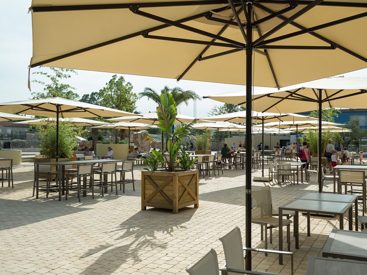 Зонт с телескопическим центральным полюсом Ombrellificio Poggesi JOK ARCH-00102799 - Вид №6