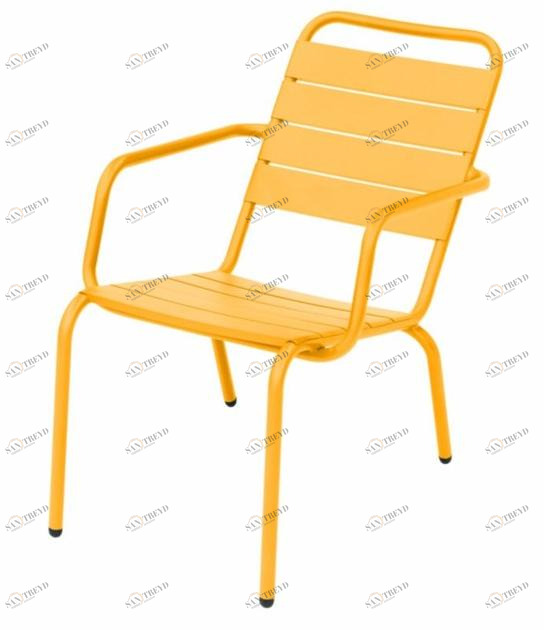 iSimar Штабелируемое садовое кресло из алюминия с подлокотниками Barceloneta 8023