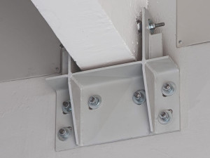 Система ограничения черепицы-балки кессона