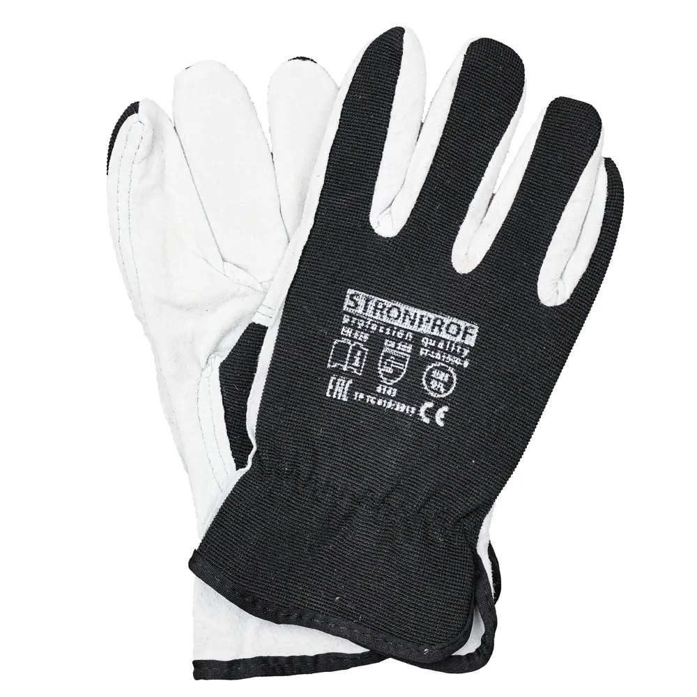 Кожаные рабочие перчатки Stronprof ST-LG1000-10 XL для профессиональной защиты 89434826 STLM-1573937