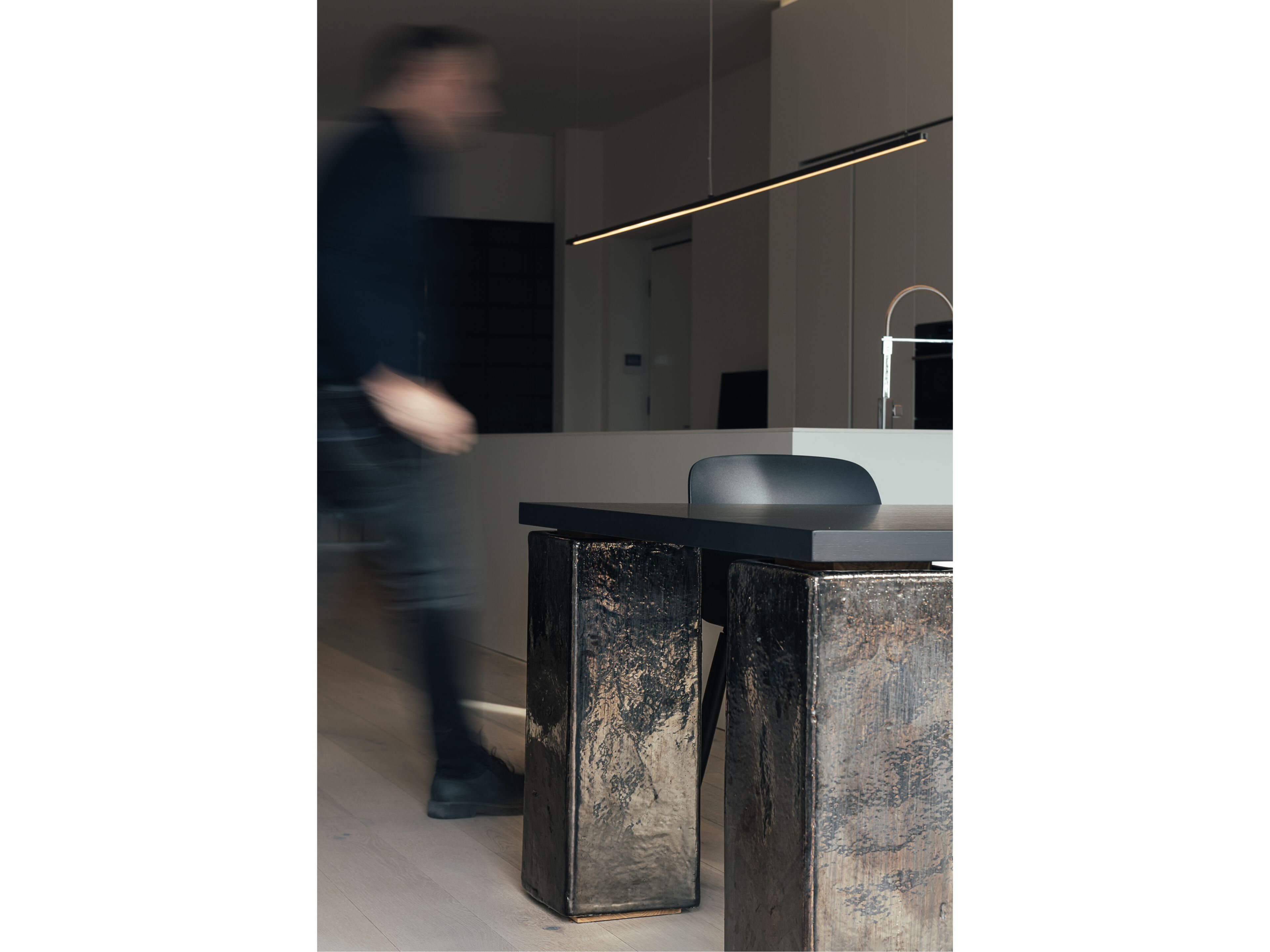 Светодиодный подвесной светильник Renzo Serafini трубчатый ARCH-00107841 - Вид №3