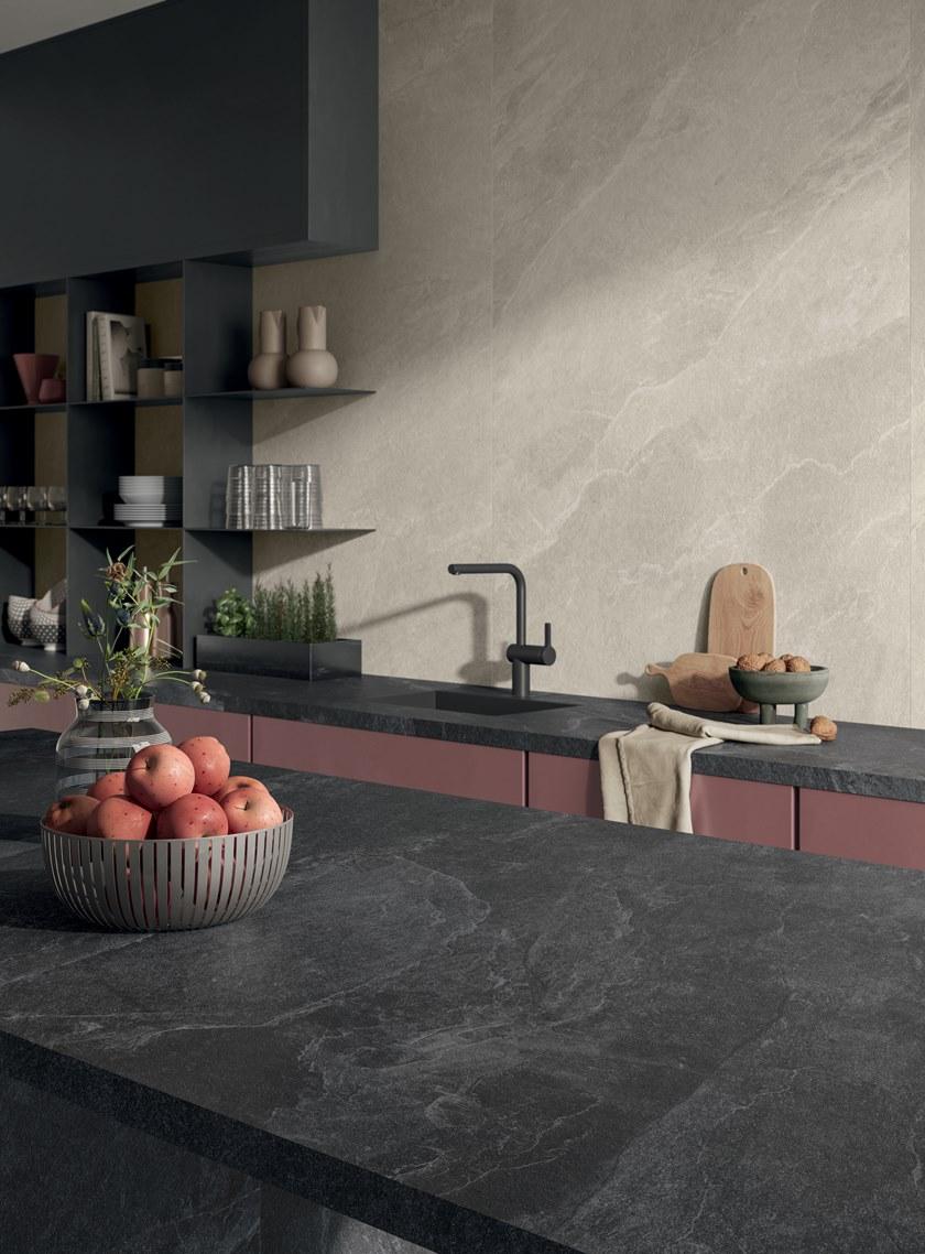 Panaria Ceramica Настенная / напольная плитка из керамогранита с эффектом камня Zero.3 stone trace sun-id-1373784 - Вид №2