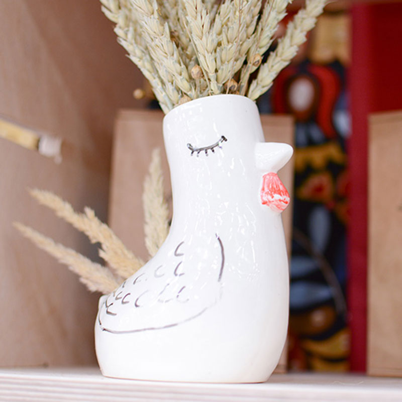 Горшок для растений Петушок ЭКОЧЕЛОВЕКИ ЕСB502 - Вид №4