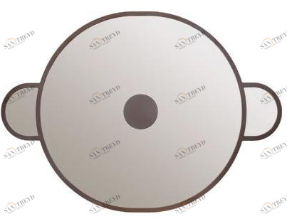 Wittmann Зеркало с настенной рамой sun-id-1448993