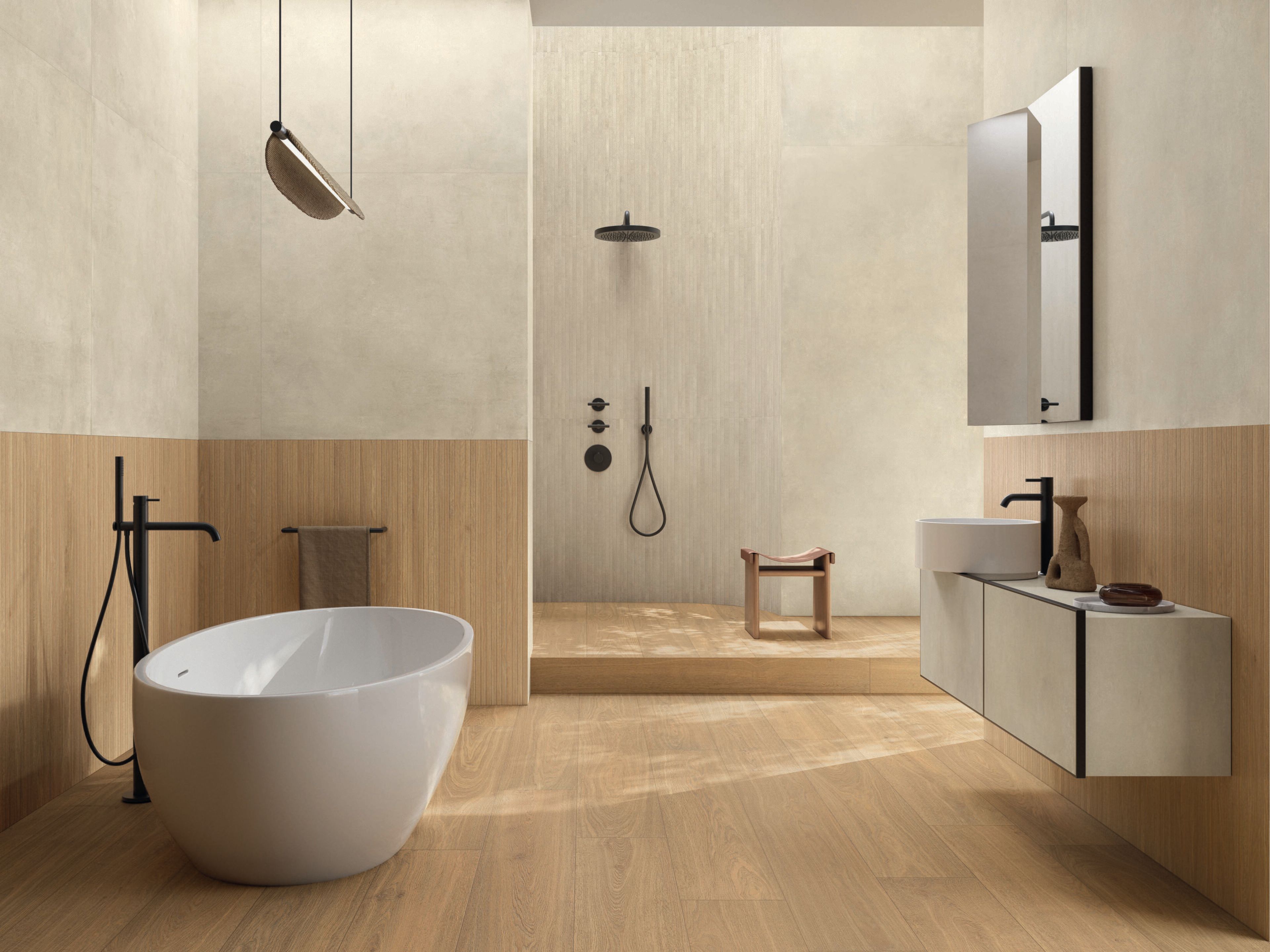 Пол / облицовка керамогранита под дерево Italgraniti Essence Select ARCH-00071623