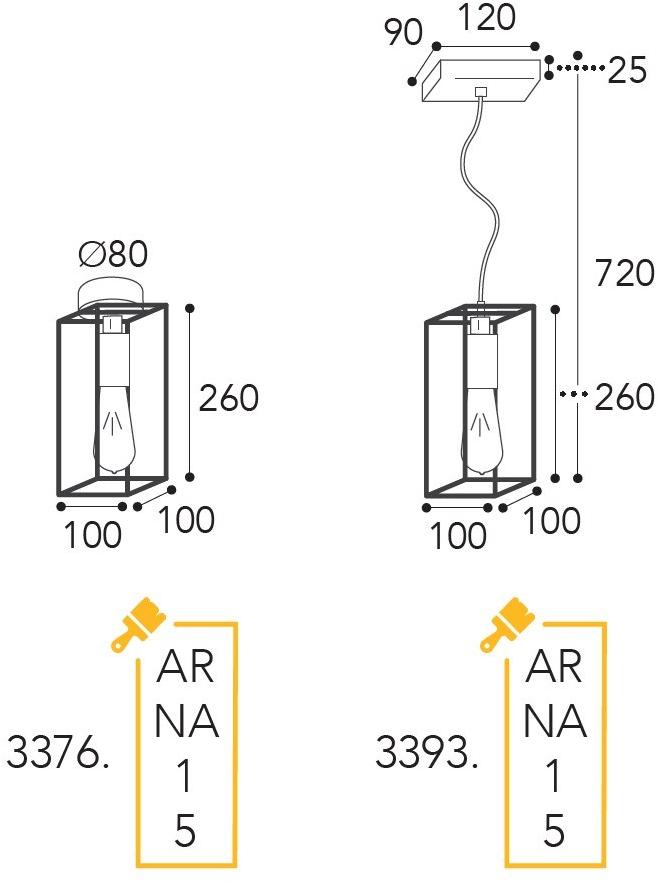 Moretti Luce Прямоугольный подвесной светильник Cubic sun-id-1347694 - Вид №7